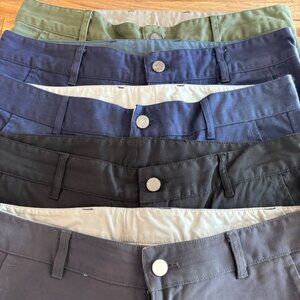 5 Pairs Men's Outlier Pants 33x30